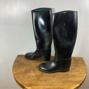 Aigle made in France horse riding waterproof boots